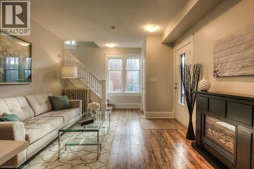 Unit A - 54 Park Street, Kitchener, ON - Indoor Photo Showing Living Room