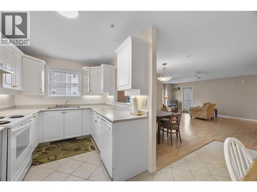 120 Vernon Avenue Unit# 312, Kamloops, BC - Indoor Photo Showing Kitchen With Double Sink