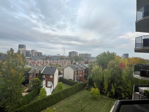 Vue - 603-3330 Boul. Le Carrefour, Laval (Chomedey), QC - Outdoor With Balcony