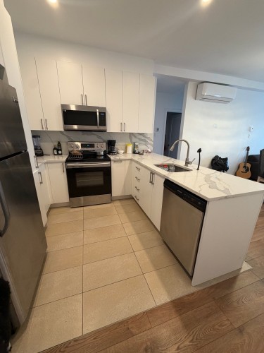 Kitchen - 6424 Av. Papineau, Montréal (Rosemont/La Petite-Patrie), QC - Indoor Photo Showing Kitchen