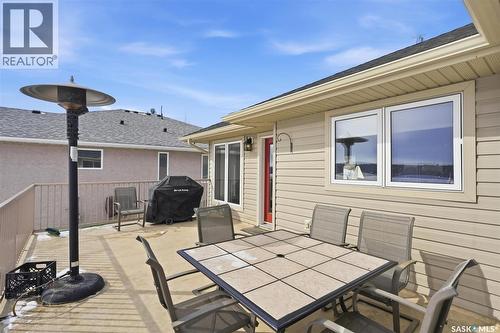 9 Pelican Pass, Thode, SK - Outdoor With Deck Patio Veranda With Exterior