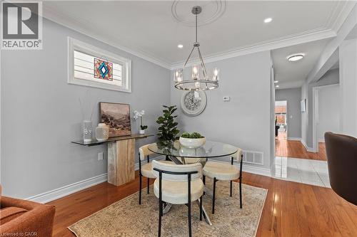 15 Millen Avenue, Hamilton, ON - Indoor Photo Showing Dining Room
