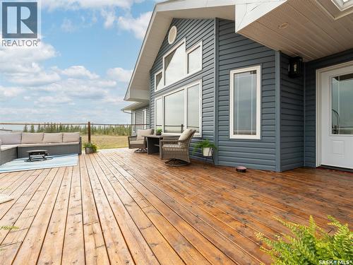 Adrian Acreage, Moose Jaw Rm No. 161, SK - Outdoor With Deck Patio Veranda With Exterior