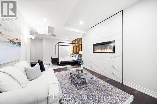 28 Chuck Ormsby Crescent, King, ON - Indoor Photo Showing Living Room With Fireplace