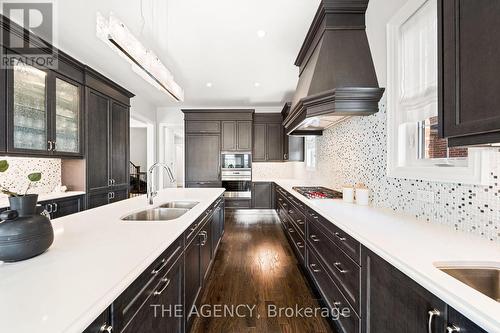 28 Chuck Ormsby Crescent, King, ON - Indoor Photo Showing Kitchen With Double Sink With Upgraded Kitchen