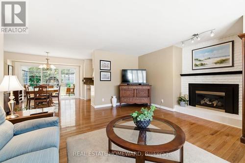 4 Wayne Crescent, Quinte West, ON - Indoor Photo Showing Living Room With Fireplace