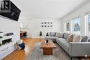 145 Stillwater Drive, Saskatoon, SK  - Indoor Photo Showing Living Room With Fireplace 