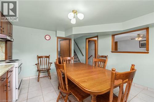33 Orlanda Road, Hamilton, ON - Indoor Photo Showing Dining Room