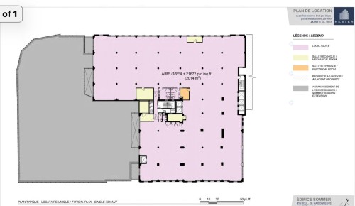 Plan (croquis) - 601-440 Boul. De Maisonneuve O., Montréal (Ville-Marie), QC - Other