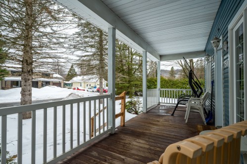 Balcon - 750 Rue Maple, Prévost, QC - Outdoor With Deck Patio Veranda With Exterior
