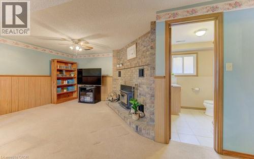 612 Green Meadow Crescent, Waterloo, ON - Indoor Photo Showing Other Room With Fireplace