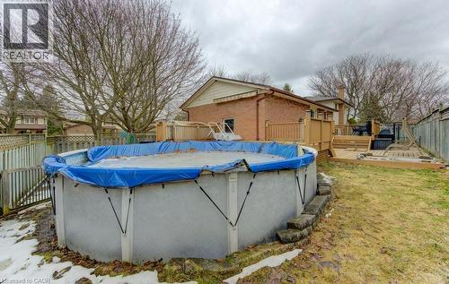 612 Green Meadow Crescent, Waterloo, ON - Outdoor With Above Ground Pool