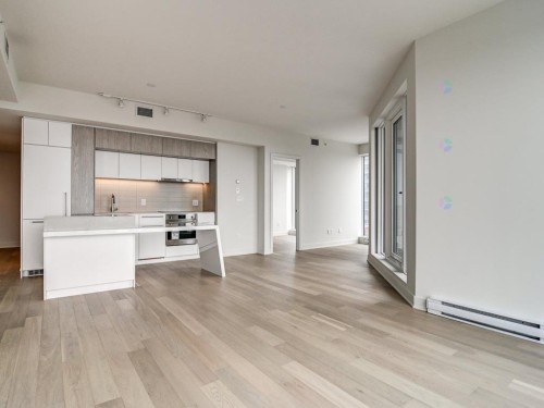 Living Room - 2204-1288 Rue St-Antoine O., Montréal (Ville-Marie), QC - Indoor Photo Showing Kitchen