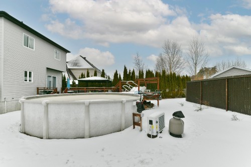 Cour - 2592 Rue Robindaine, L'Assomption, QC - Outdoor With Above Ground Pool