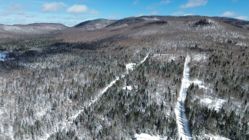 Photo aérienne - Ch. Val-Mont, Val-Des-Lacs, QC 