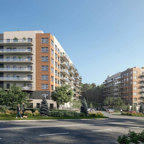 Overall view - 409-64 Boul. De Lucerne, Gatineau (Aylmer), QC - Outdoor With Balcony With Facade