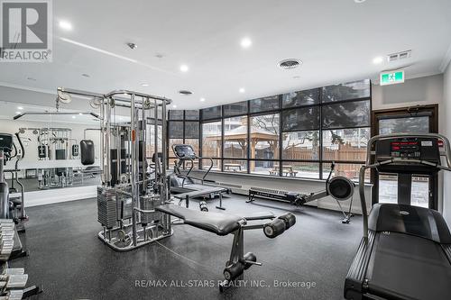 817 - 25 Austin Drive, Markham, ON - Indoor Photo Showing Gym Room