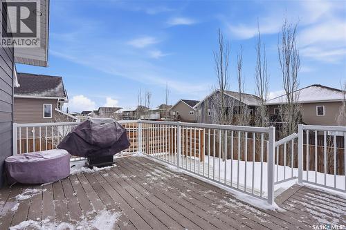 504 Snead Lane, Warman, SK - Outdoor With Deck Patio Veranda With Exterior