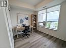 Office featuring light wood-style flooring and baseboards - 385 Winston Road Unit# 1311, Grimsby, ON  - Indoor 