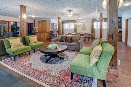 Salon - 485 Ch. Du Moulin, Sainte-Adèle, QC - Indoor Photo Showing Living Room