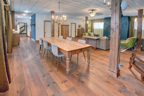 Vue d'ensemble - 485 Ch. Du Moulin, Sainte-Adèle, QC - Indoor Photo Showing Dining Room