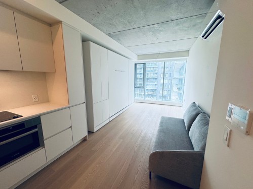 Living Room - 810-360 Rue Mayor, Montréal (Ville-Marie), QC - Indoor