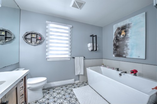 Salle de bains - 116 Av. De La Vallée, Saint-Sauveur, QC - Indoor Photo Showing Bathroom