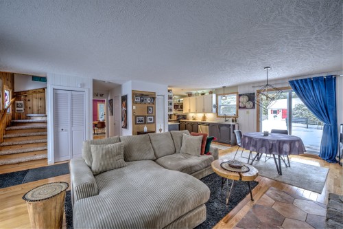Salon - 116 Av. De La Vallée, Saint-Sauveur, QC - Indoor Photo Showing Living Room