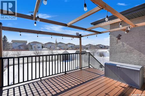 5117 Watson Way, Regina, SK - Outdoor With Deck Patio Veranda With Exterior