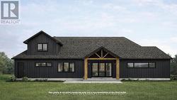 Artist rendering back of home to be built - 