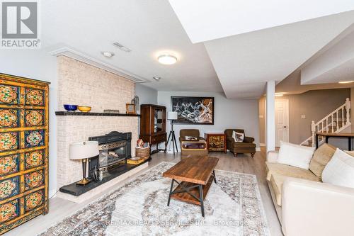 1928 Aldermead Road, Mississauga, ON - Indoor Photo Showing Living Room With Fireplace