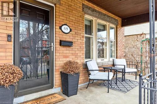 69 Balmoral Avenue S, Hamilton, ON - Outdoor With Deck Patio Veranda With Exterior