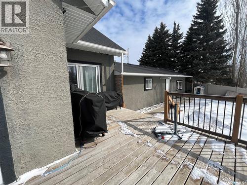 619 Smith Dorrien Avenue, Esterhazy, SK - Outdoor With Deck Patio Veranda With Exterior