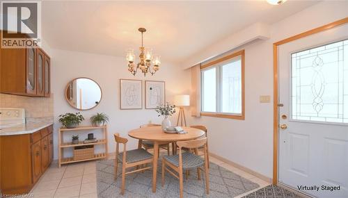 36 Glassco Avenue N, Hamilton, ON - Indoor Photo Showing Dining Room