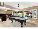 Lower level Brunswick Pool Table - 3907 Gallaghers Circle, Kelowna, BC  - Indoor Photo Showing Other Room 