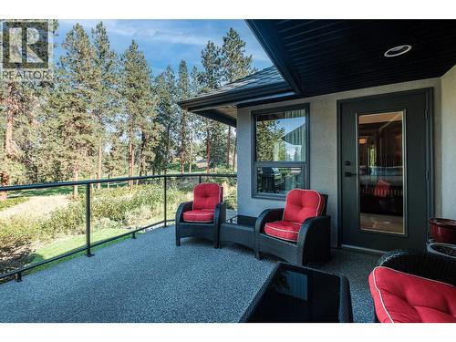 Large view deck - 3907 Gallaghers Circle, Kelowna, BC - Outdoor With Deck Patio Veranda With Exterior