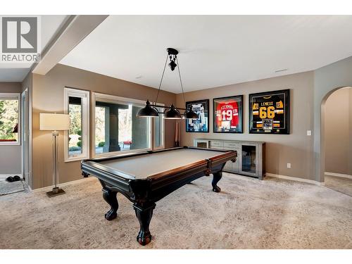 Brunswick Greenwood Pool Table - 3907 Gallaghers Circle, Kelowna, BC - Indoor Photo Showing Other Room