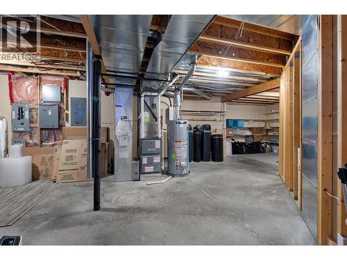 Expansive storage space - 3907 Gallaghers Circle, Kelowna, BC - Indoor Photo Showing Basement