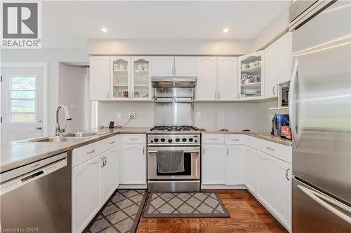 132 Trussler Road, Kitchener, ON - Indoor Photo Showing Kitchen With Double Sink