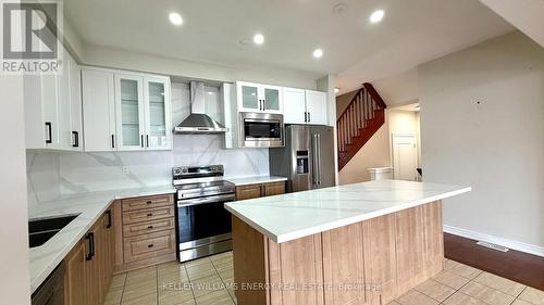 Upper - 53 Raven Cross Avenue S, Markham (Cornell), ON - Indoor Photo Showing Kitchen With Double Sink