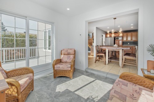 Véranda - 32 Rue Vanier, Blainville, QC - Indoor Photo Showing Living Room