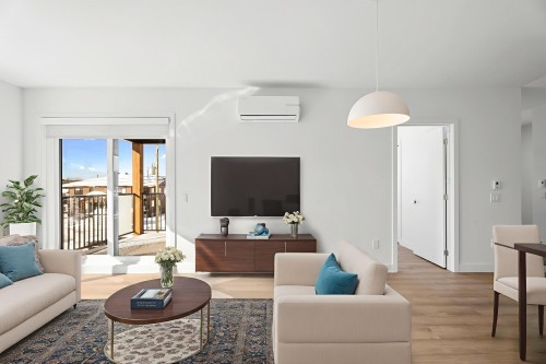 Salon - 10-120 Rue Du Cantouque, Mont-Tremblant, QC - Indoor Photo Showing Living Room