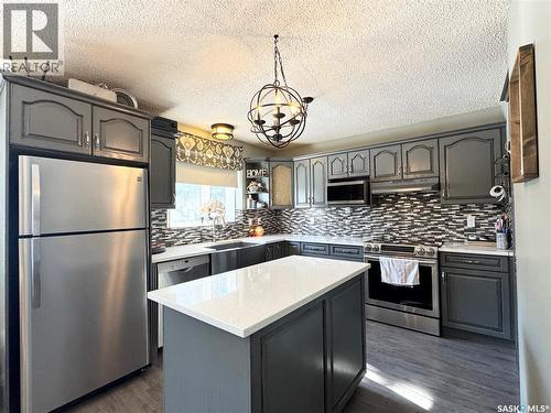 17 4Th Avenue E, Neilburg, SK - Indoor Photo Showing Kitchen With Upgraded Kitchen