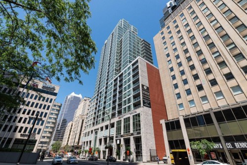 Façade - 404-1225 Boul. Robert-Bourassa, Montréal (Ville-Marie), QC - Outdoor With Facade