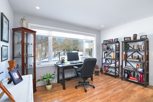 Bedroom - 268 Rue Montcalm, Saint-Colomban, QC - Indoor Photo Showing Office