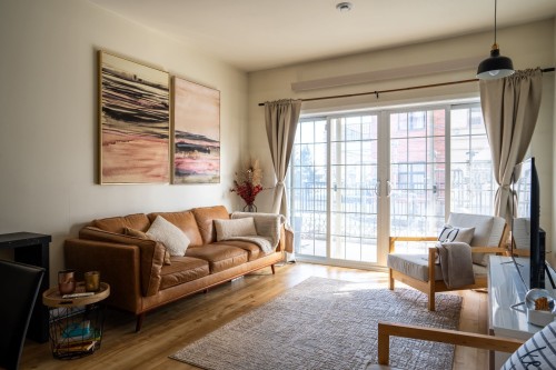 Salon - 109-8265 Rue De Londres, Brossard, QC - Indoor Photo Showing Living Room