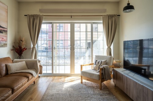 Salon - 109-8265 Rue De Londres, Brossard, QC - Indoor Photo Showing Living Room