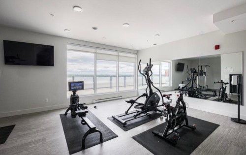 Salle d'exercice - 109-8265 Rue De Londres, Brossard, QC - Indoor Photo Showing Gym Room