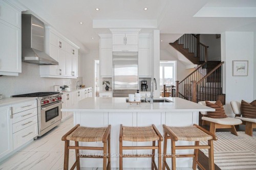 448 York Downs Boulevard, Markham, ON - Indoor Photo Showing Kitchen With Stainless Steel Kitchen With Upgraded Kitchen