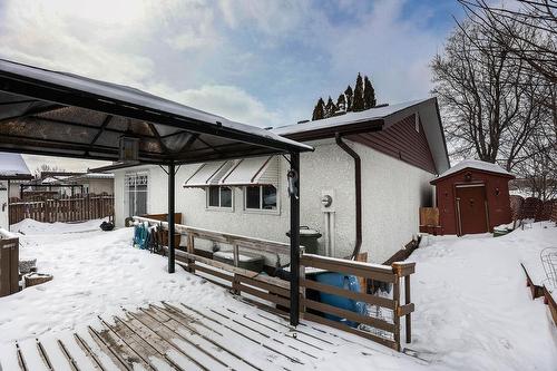 1957 Chancellor Drive, Winnipeg, MB - Outdoor With Deck Patio Veranda With Exterior